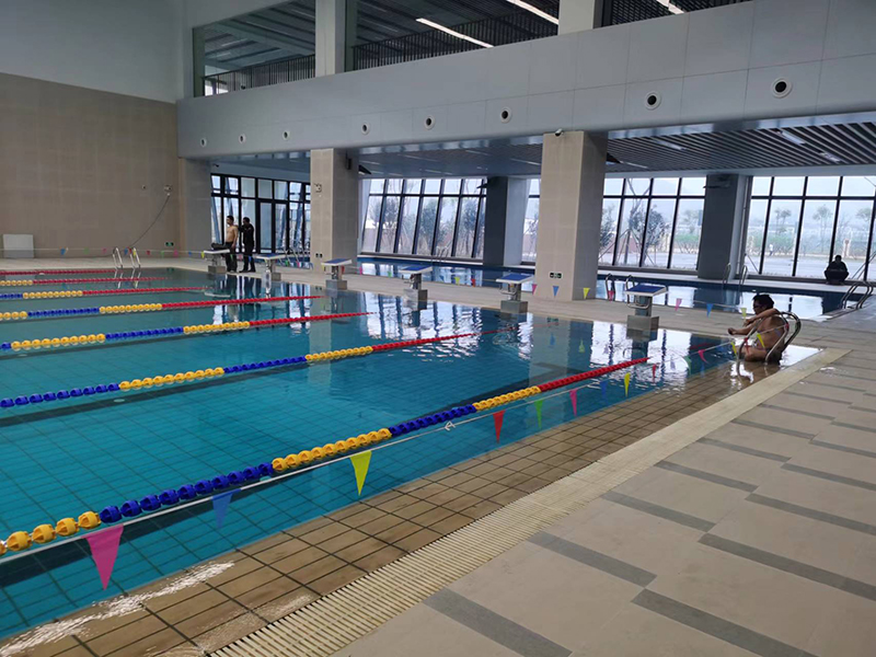 杭州某俱乐部钢结构游泳池